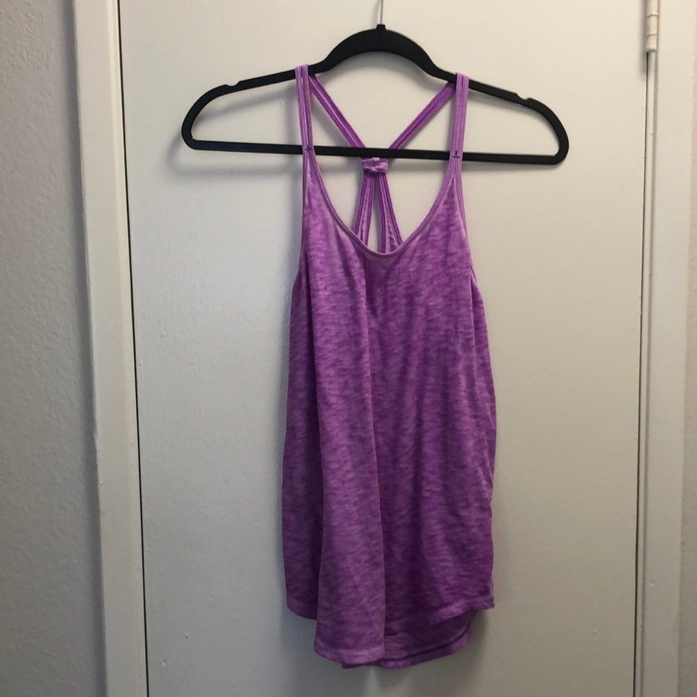 Purple tank top
